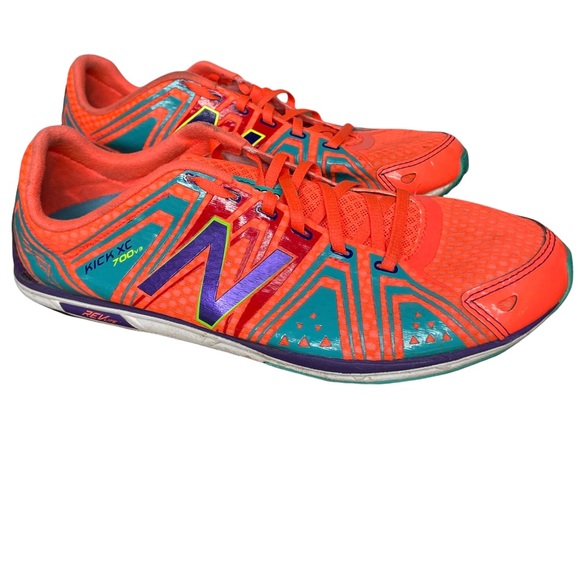 New Balance Shoes - NEW BALANCE Women’s Spike - size 8.5 Coral Pink, Teal, Purple